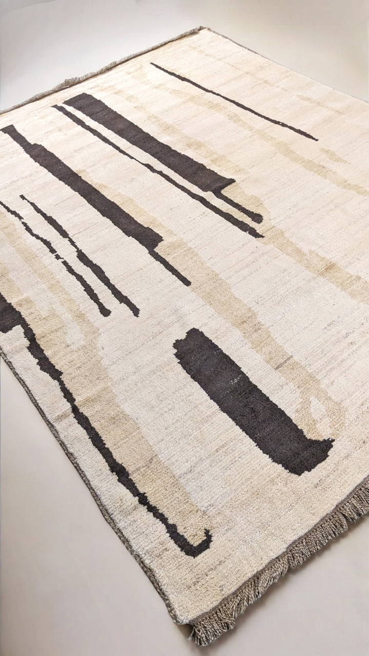 Jynx Hand Knotted Rug - Size: 9.9 x 8