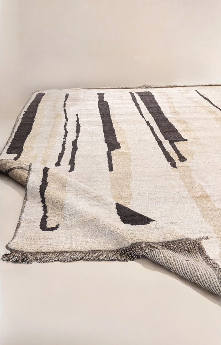 Jynx Hand Knotted Rug - Size: 9.9 x 8