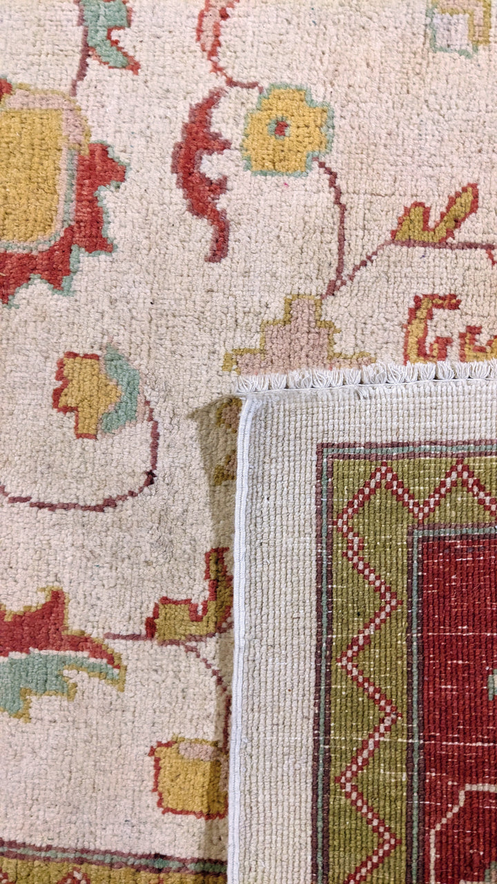 Farahan Ziegler Afghan Chobi Rug - Size: 11.8 x 8.10