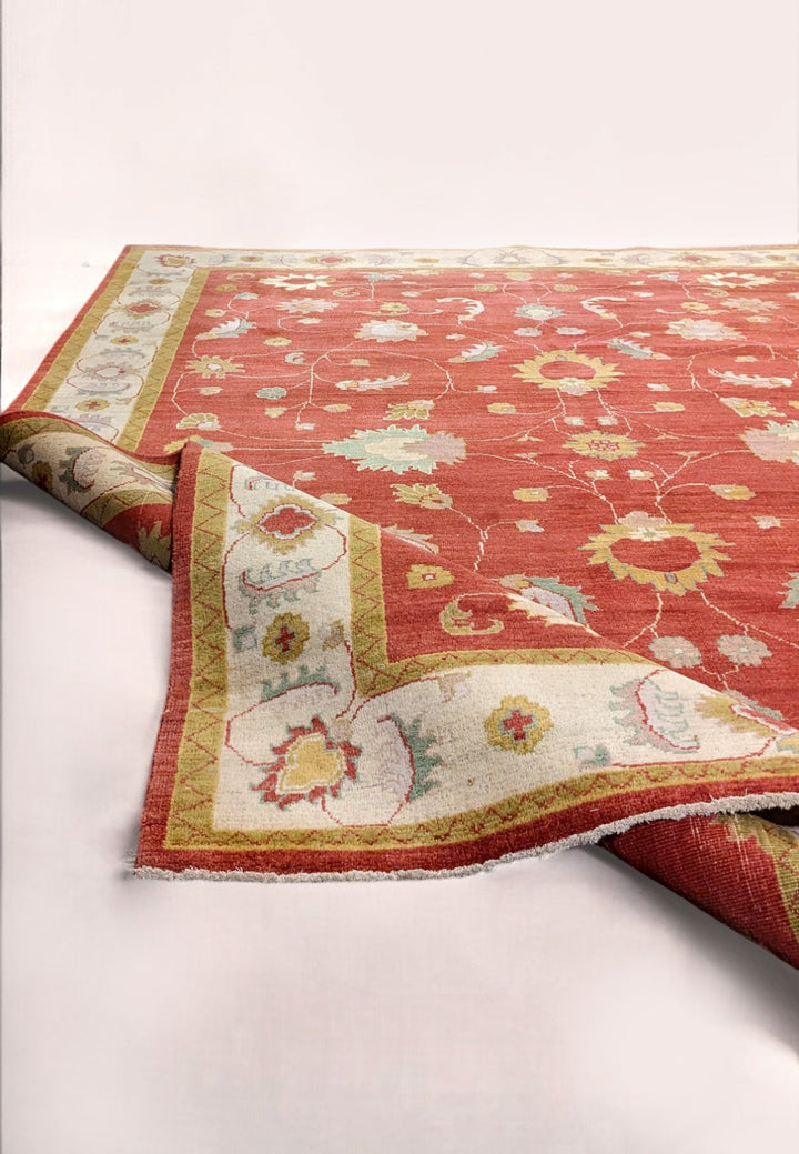 Serenza Sultani Modern Chobi Hand Knotted Wool Rug - Size: 11 x 8.6