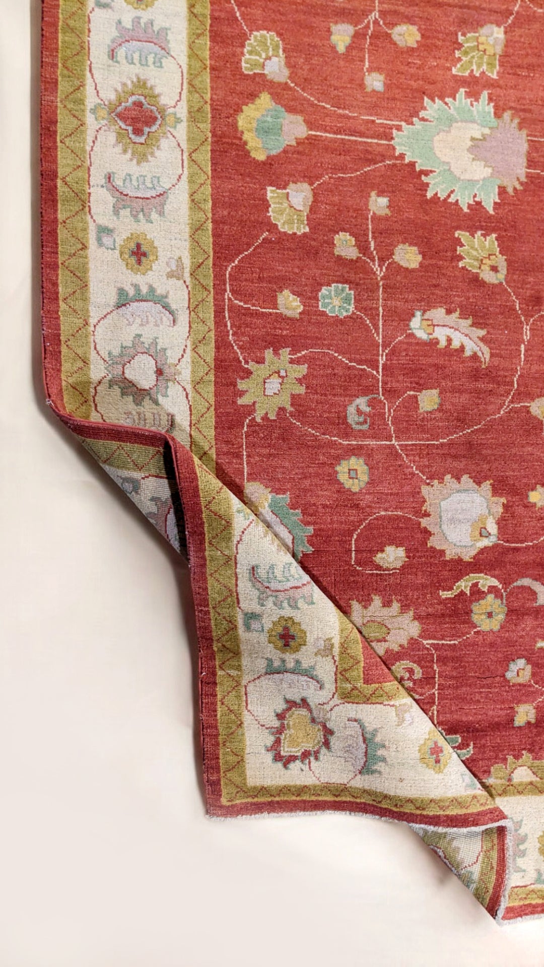 Serenza Sultani Modern Chobi Hand Knotted Wool Rug - Size: 11 x 8.6