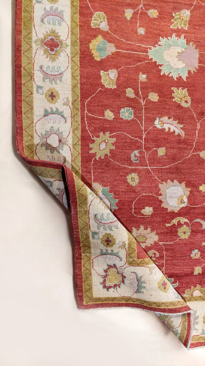 Serenza Sultani Modern Chobi Hand Knotted Wool Rug - Size: 11 x 8.6