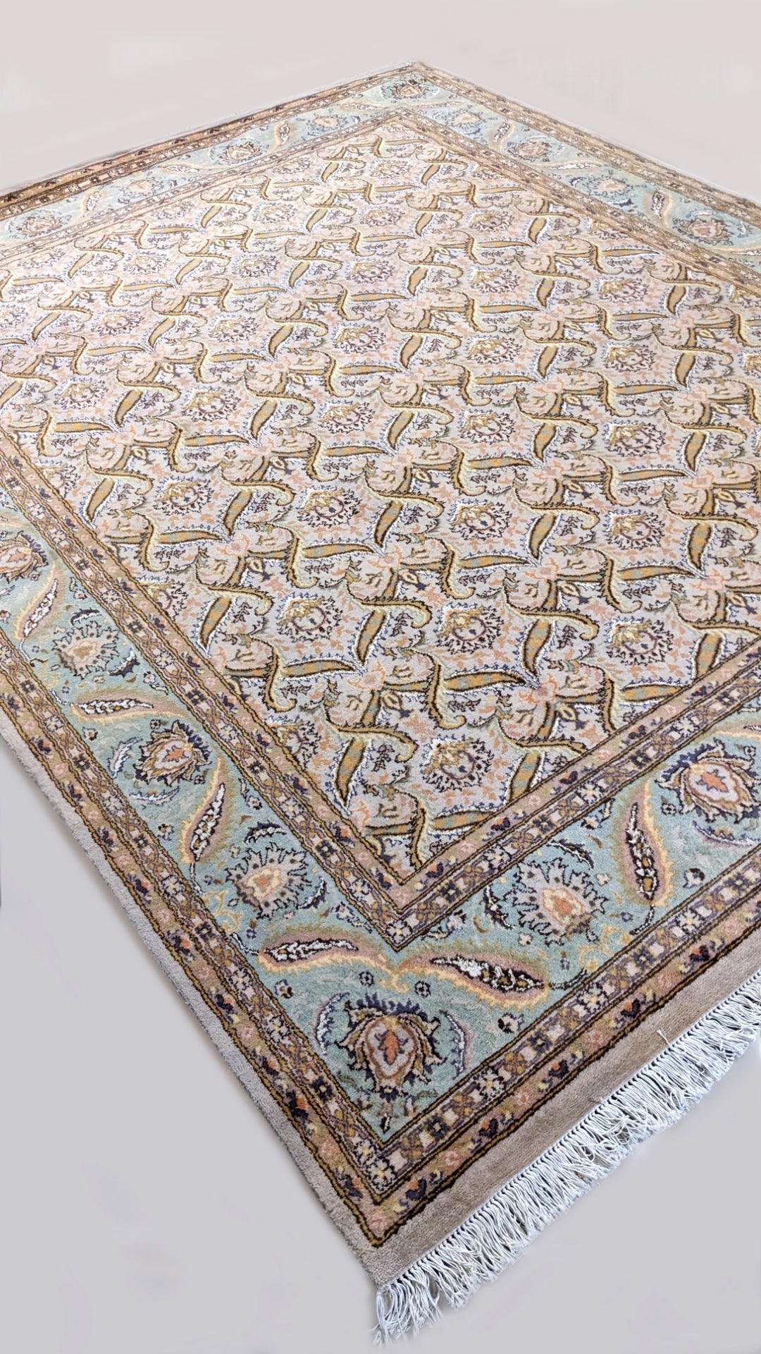 Zhilak Pak Persian Overdyed Hand Knotted Wool Rug - Size: 10.1 x 8