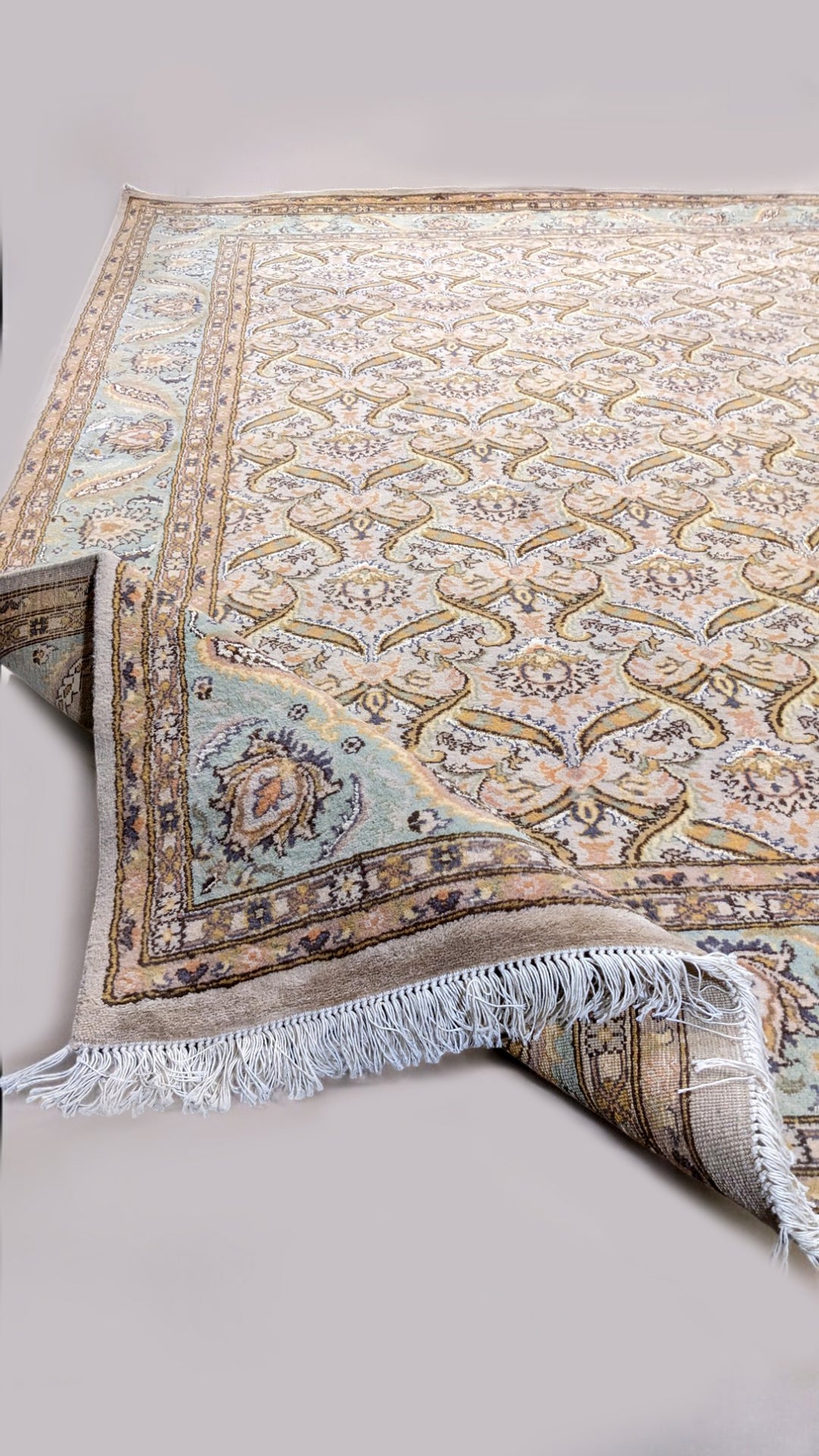 Zhilak Pak Persian Overdyed Hand Knotted Wool Rug - Size: 10.1 x 8