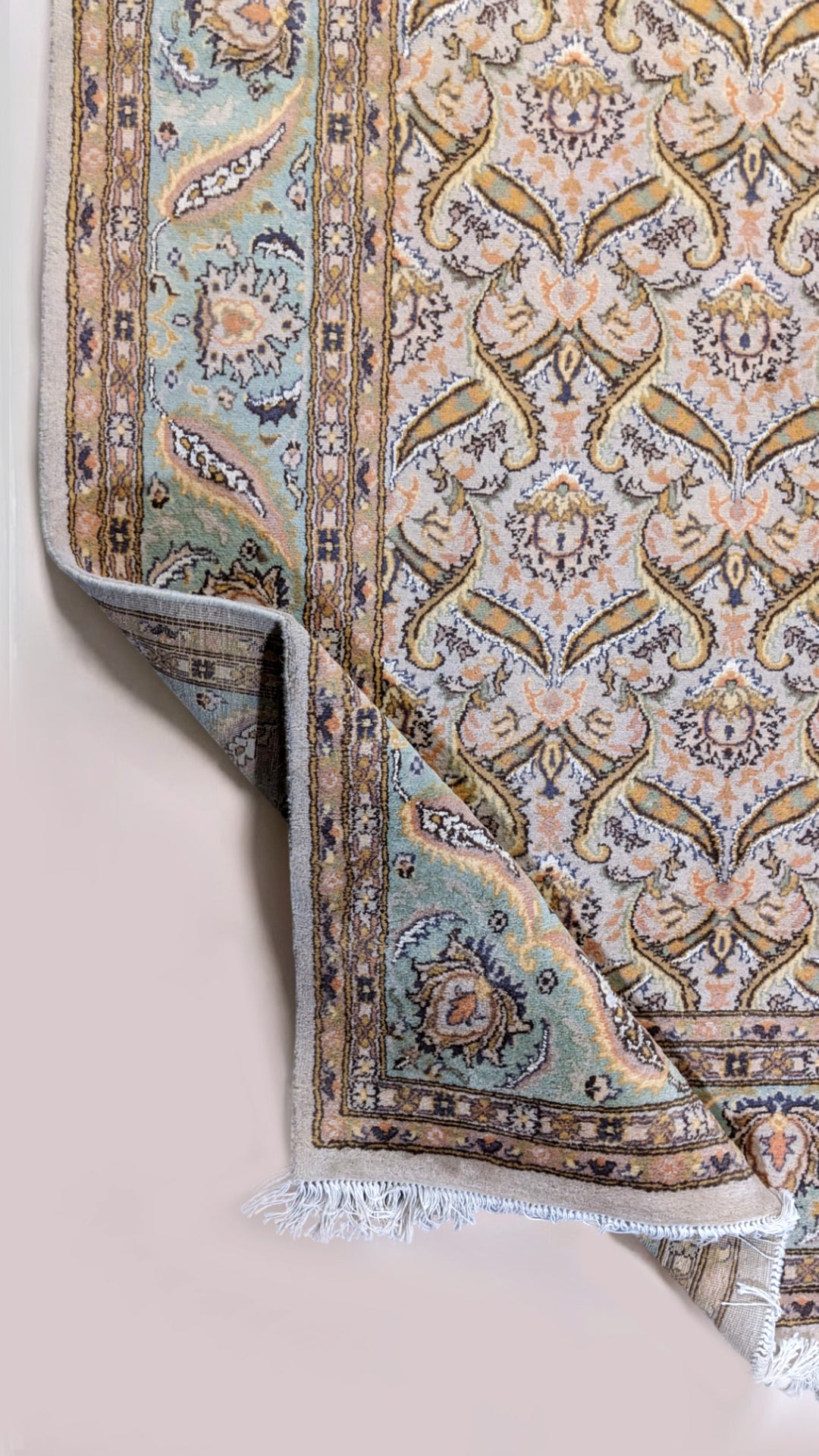 Zhilak Pak Persian Overdyed Hand Knotted Wool Rug - Size: 10.1 x 8