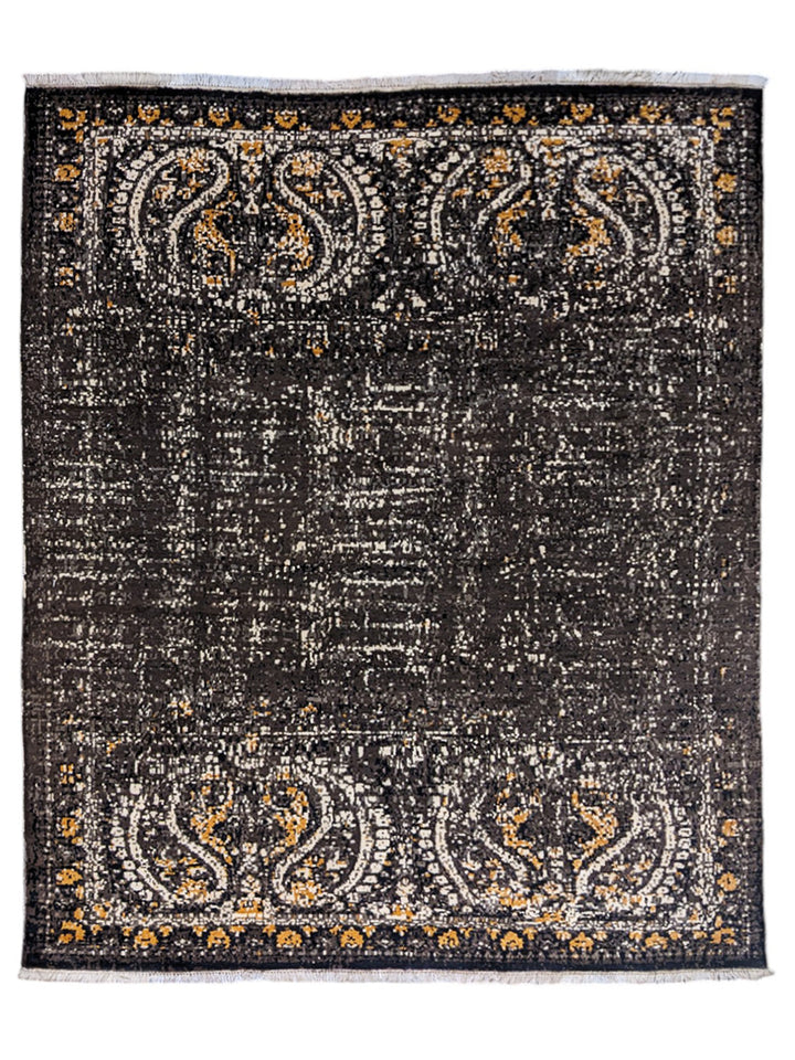 Kaiya Modern Chobi Wool Rug - Size: 10 x 8.2