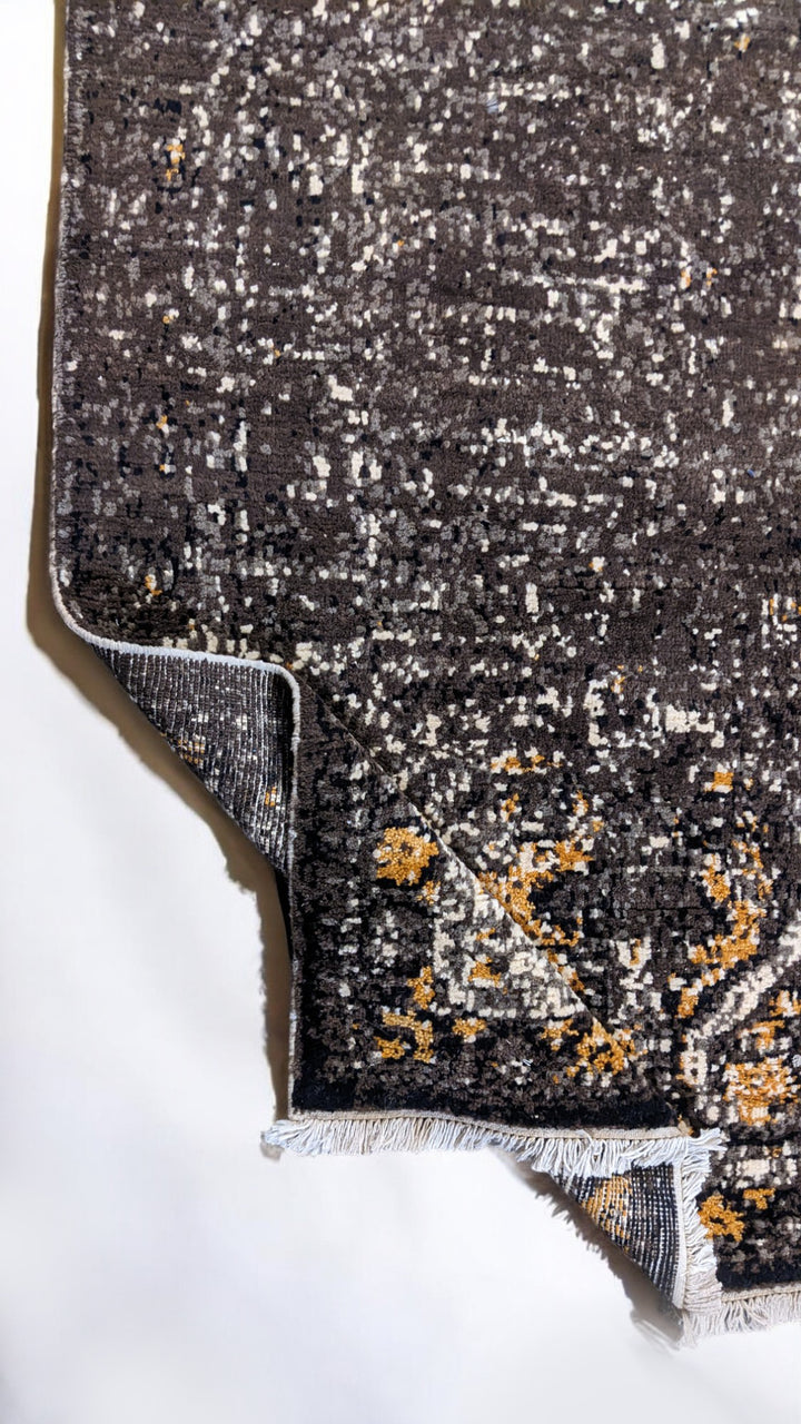 Kaiya Modern Chobi Wool Rug - Size: 10 x 8.2