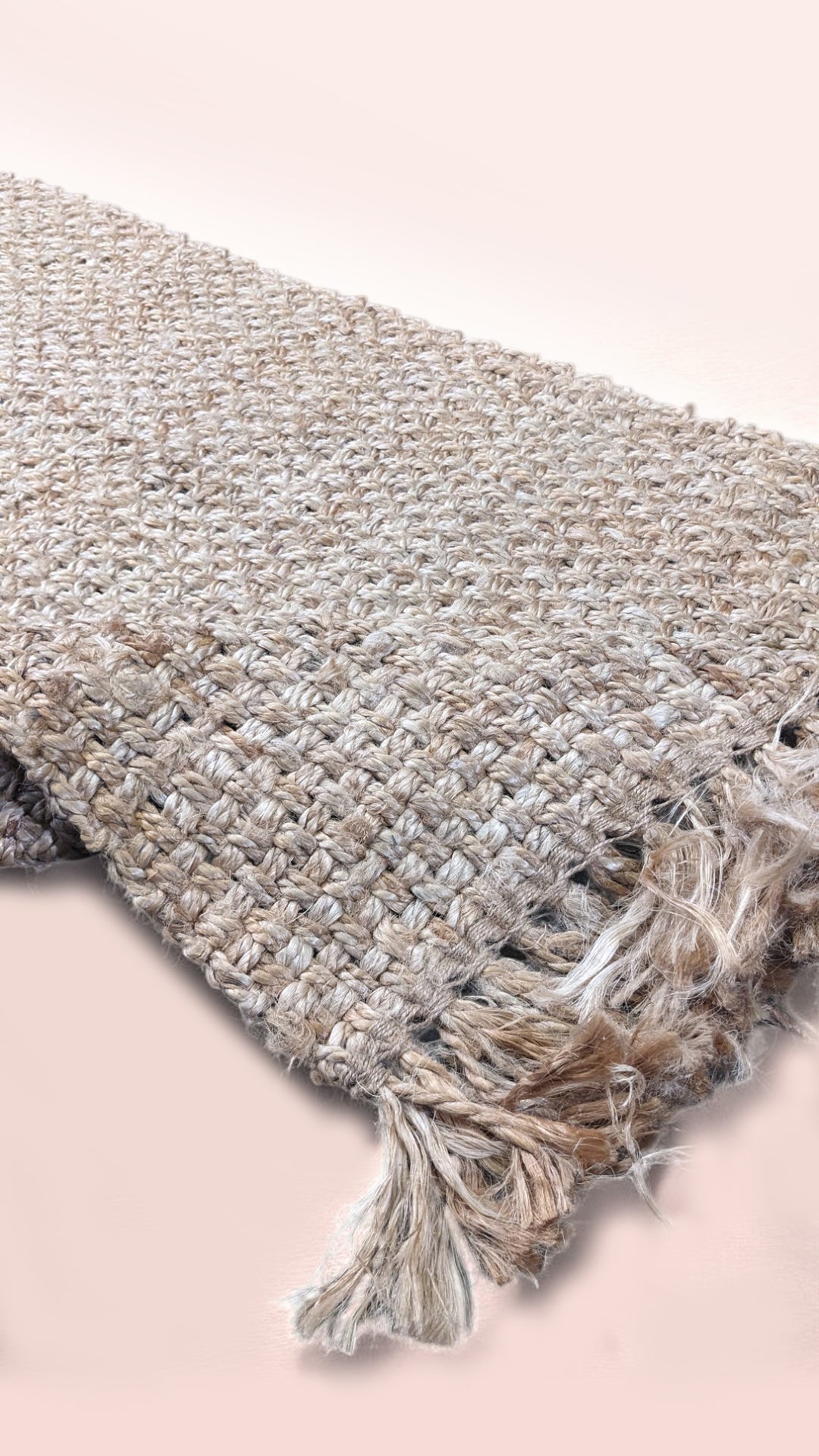 Mirth Natural Jute Rug - Size: 8.5 x 2.3