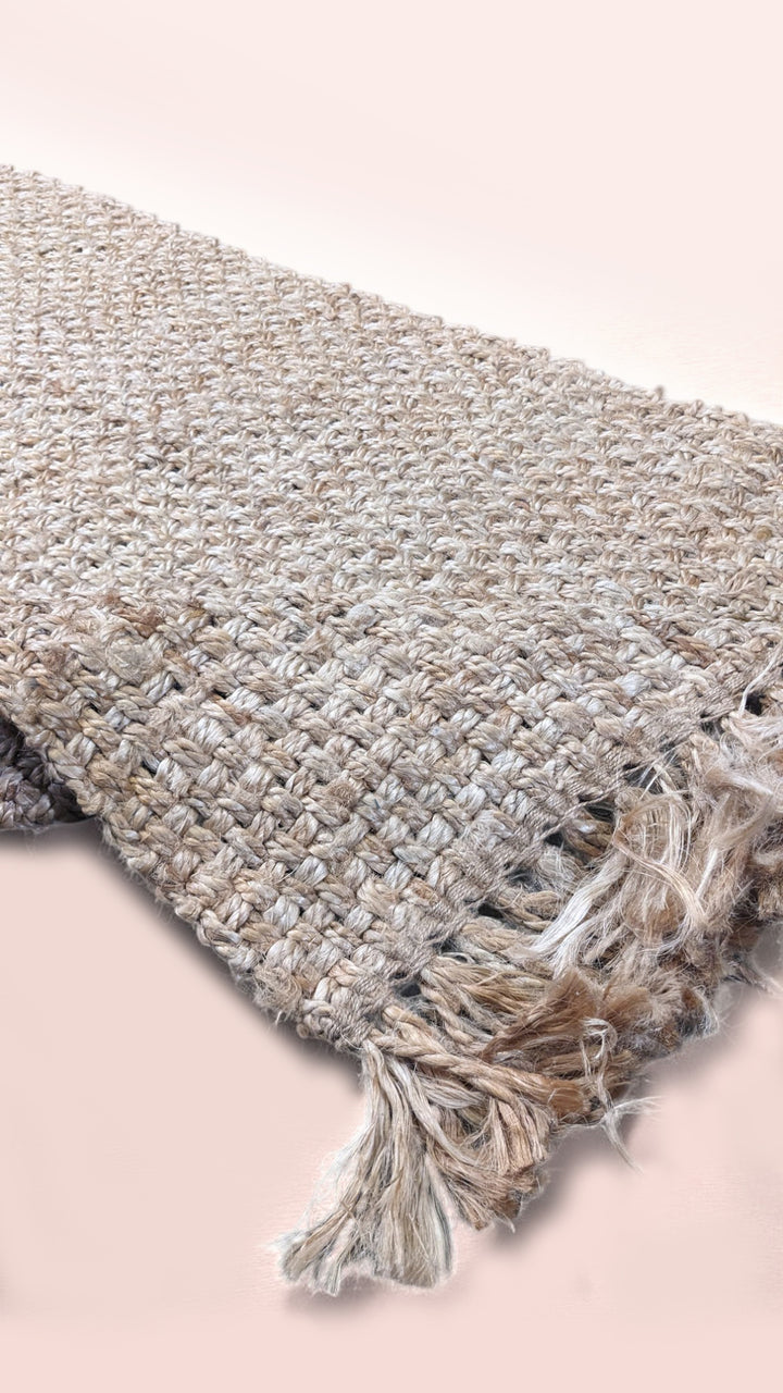 Mirth Natural Jute Rug - Size: 8.5 x 2.3