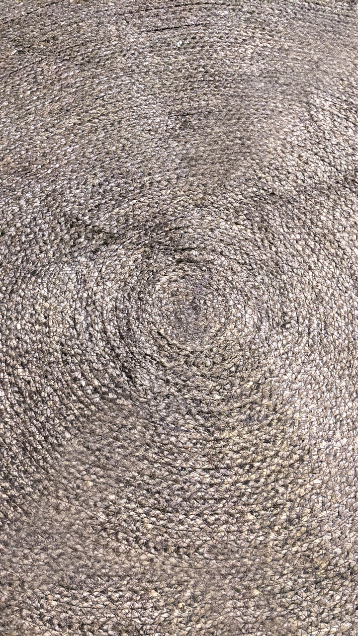 Serenith Turkish Overdyed Hand Woven Natural Jute Rug - Size: 4.8 x 4.8