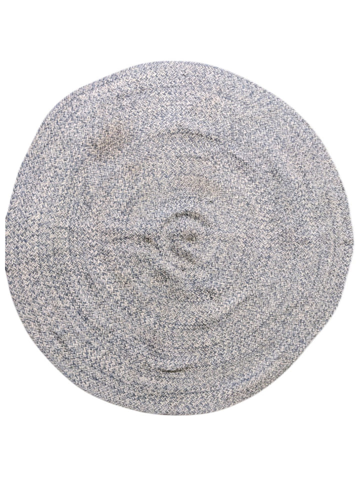 Braided Natural Jute Rug - Size: 3.10 x 3.10