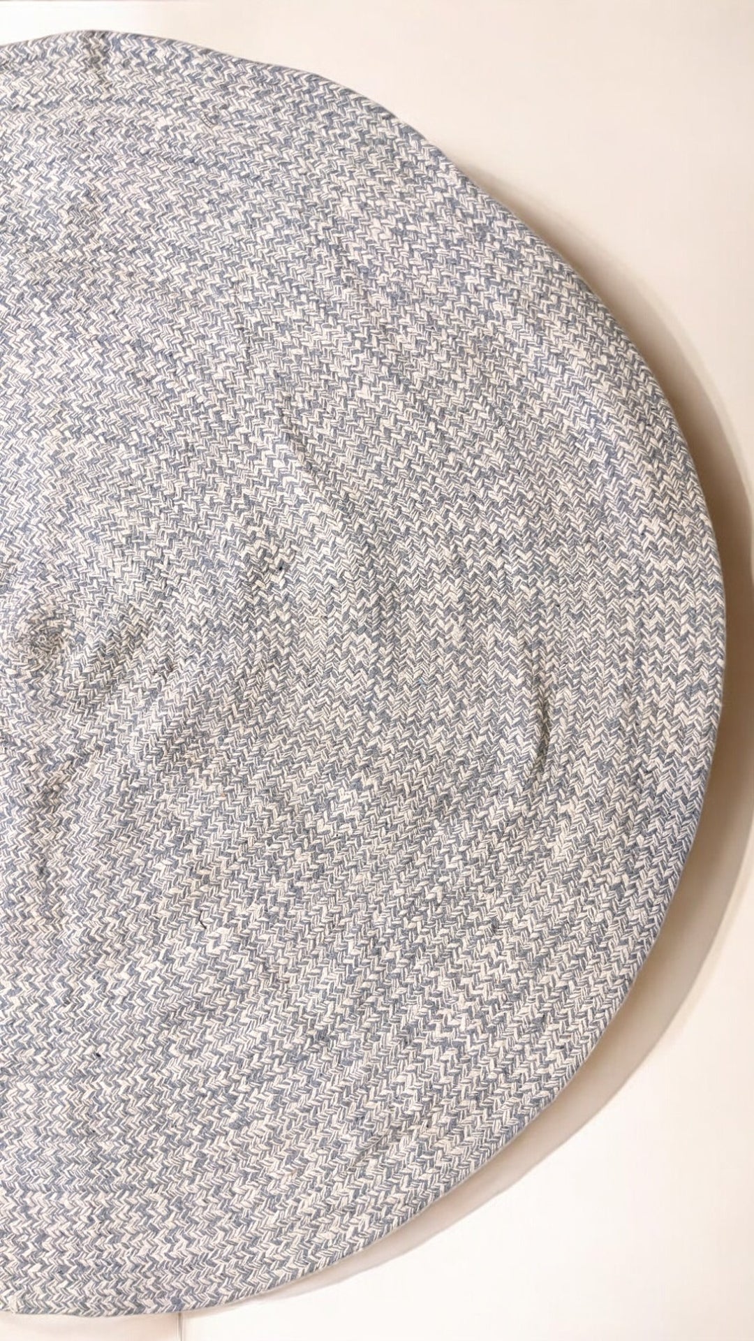 Braided Natural Jute Rug - Size: 3.10 x 3.10