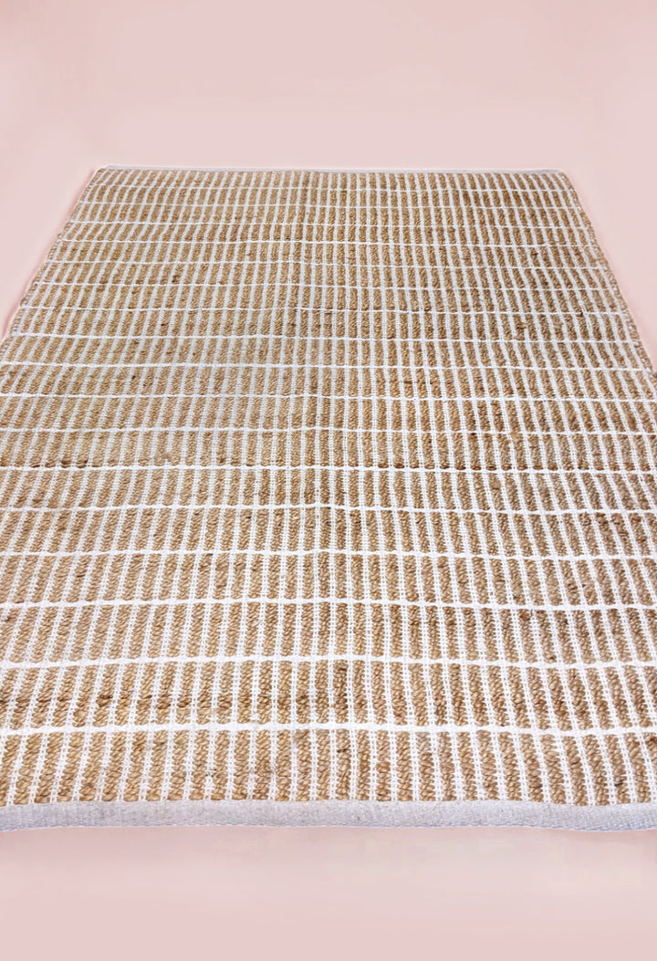 Vistara Natural Jute Rug - Size: 6 x 4