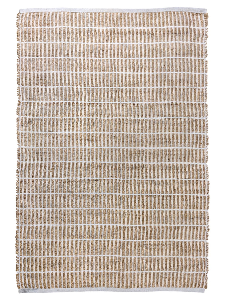 Vistara Natural Jute Rug - Size: 6 x 4