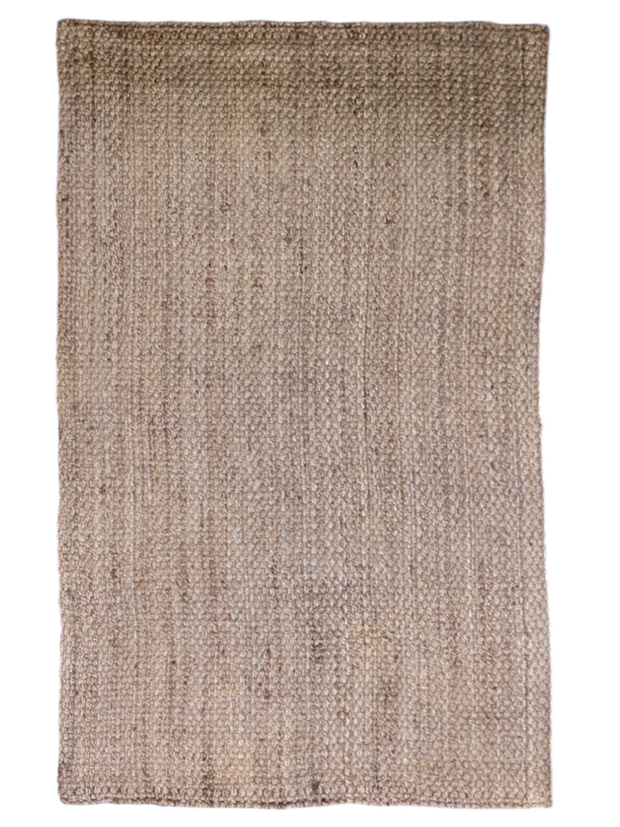 Braided Natural Jute Rug - Size: 8 x 5