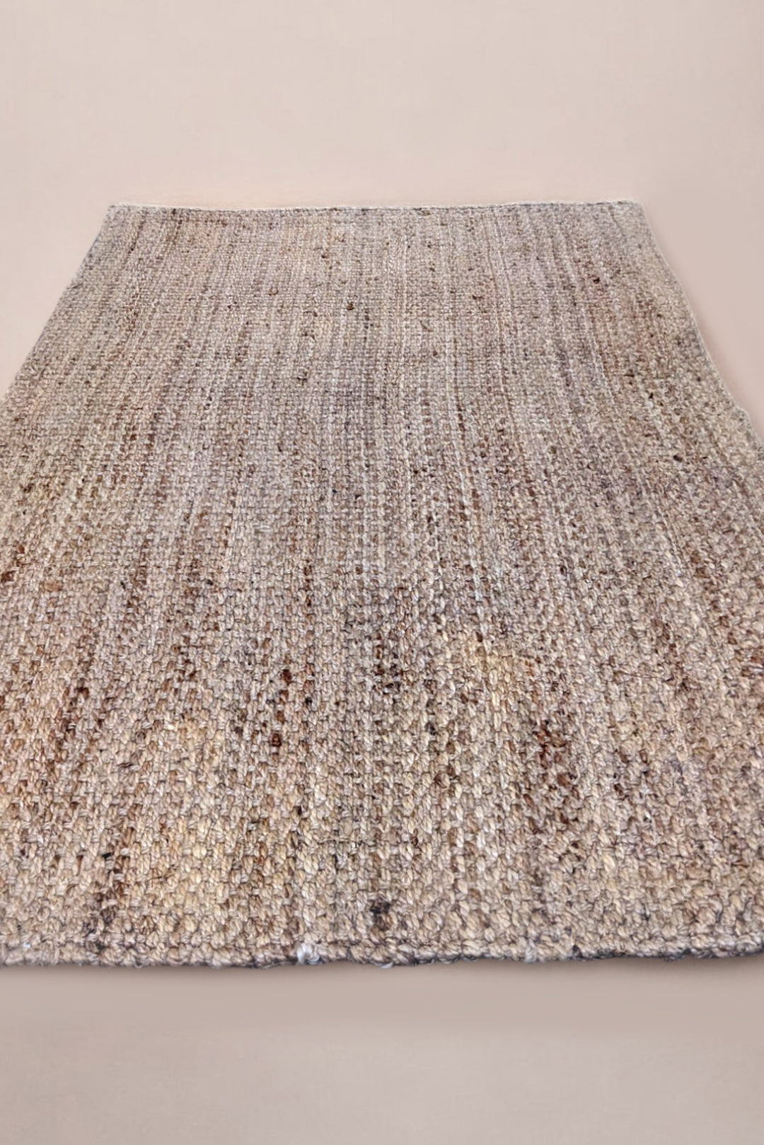Braided Natural Jute Rug - Size: 8 x 5