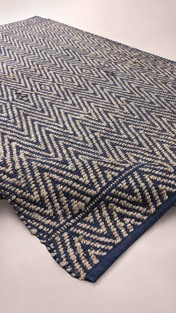 Loop Overdyed Jute Rug - Size: 7.2 x 4.10