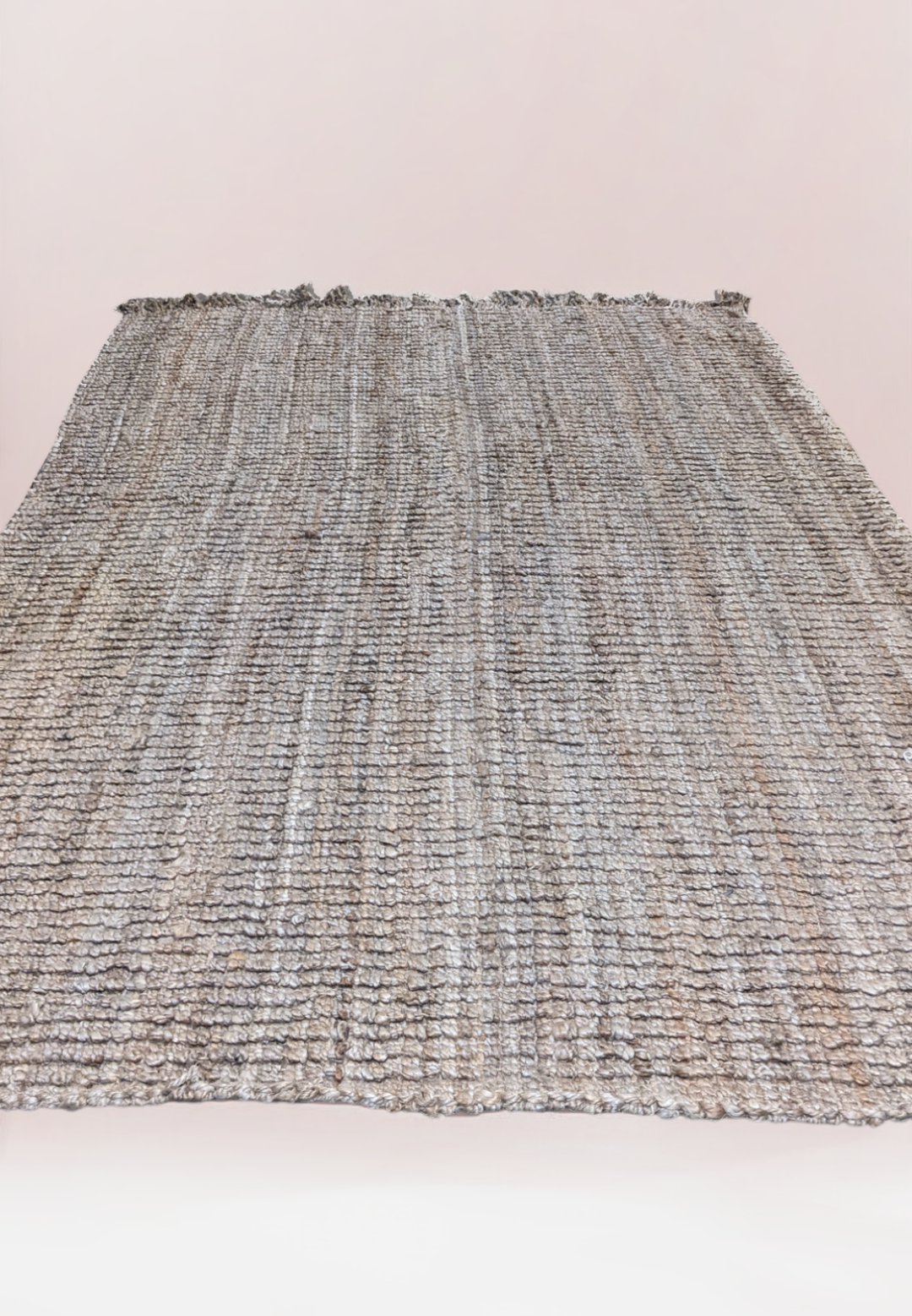 Chunky Natural Jute Rug - Size: 9 x 6