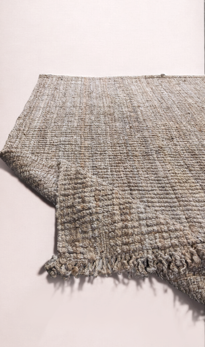 Chunky Natural Jute Rug - Size: 9 x 6