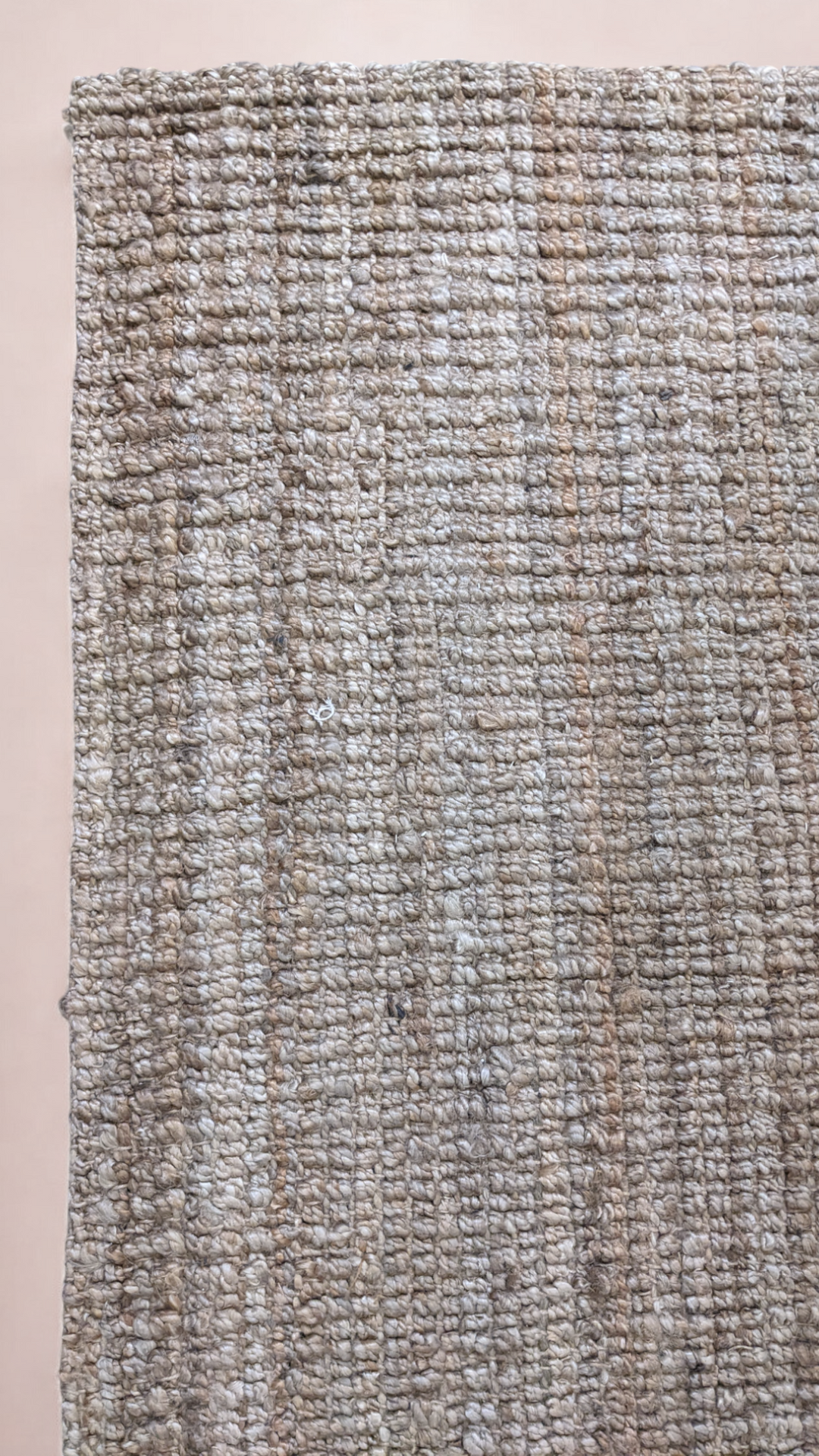 Chunky Natural Jute Rug - Size: 9 x 6