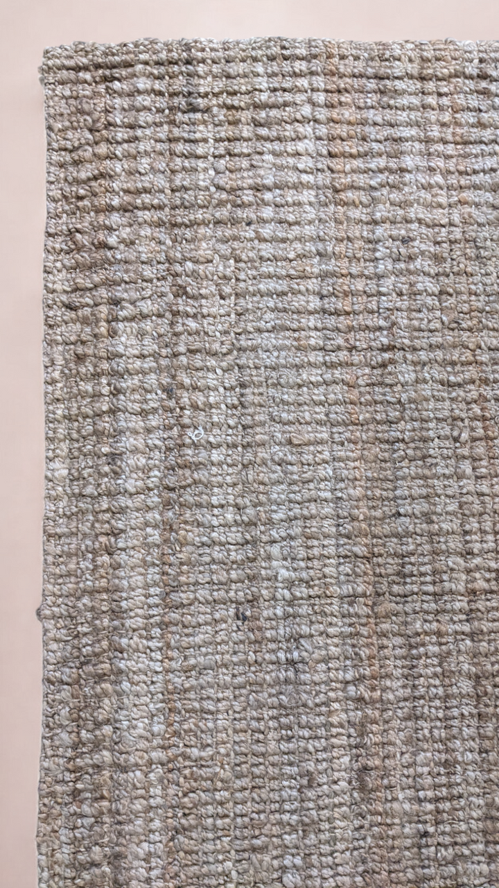 Chunky Natural Jute Rug - Size: 9 x 6