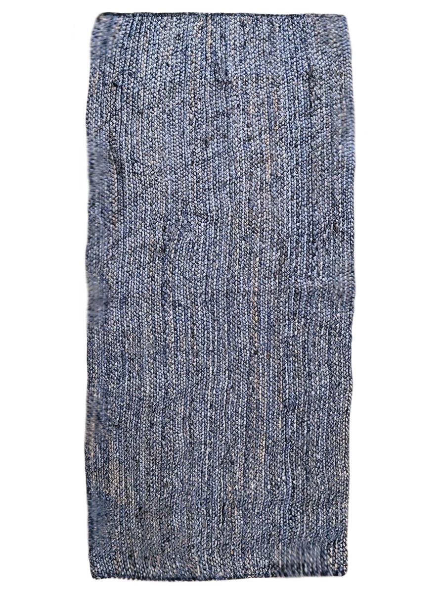 Sakai Turkish Overdyed Hand Woven Natural Jute Runner - Size: 2.7 x 5.10