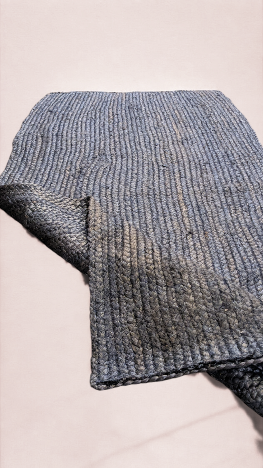 Sakai Turkish Overdyed Hand Woven Natural Jute Runner - Size: 2.7 x 5.10