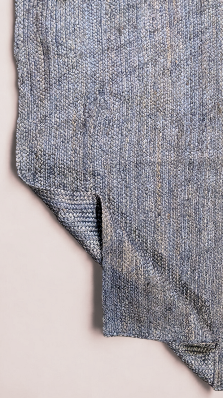 Sakai Turkish Overdyed Hand Woven Natural Jute Runner - Size: 2.7 x 5.10