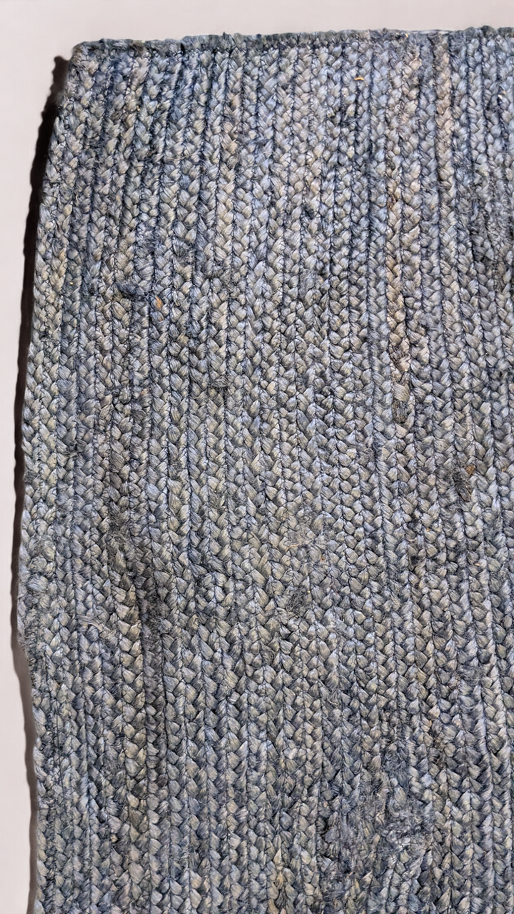 Sakai Turkish Overdyed Hand Woven Natural Jute Runner - Size: 2.7 x 5.10