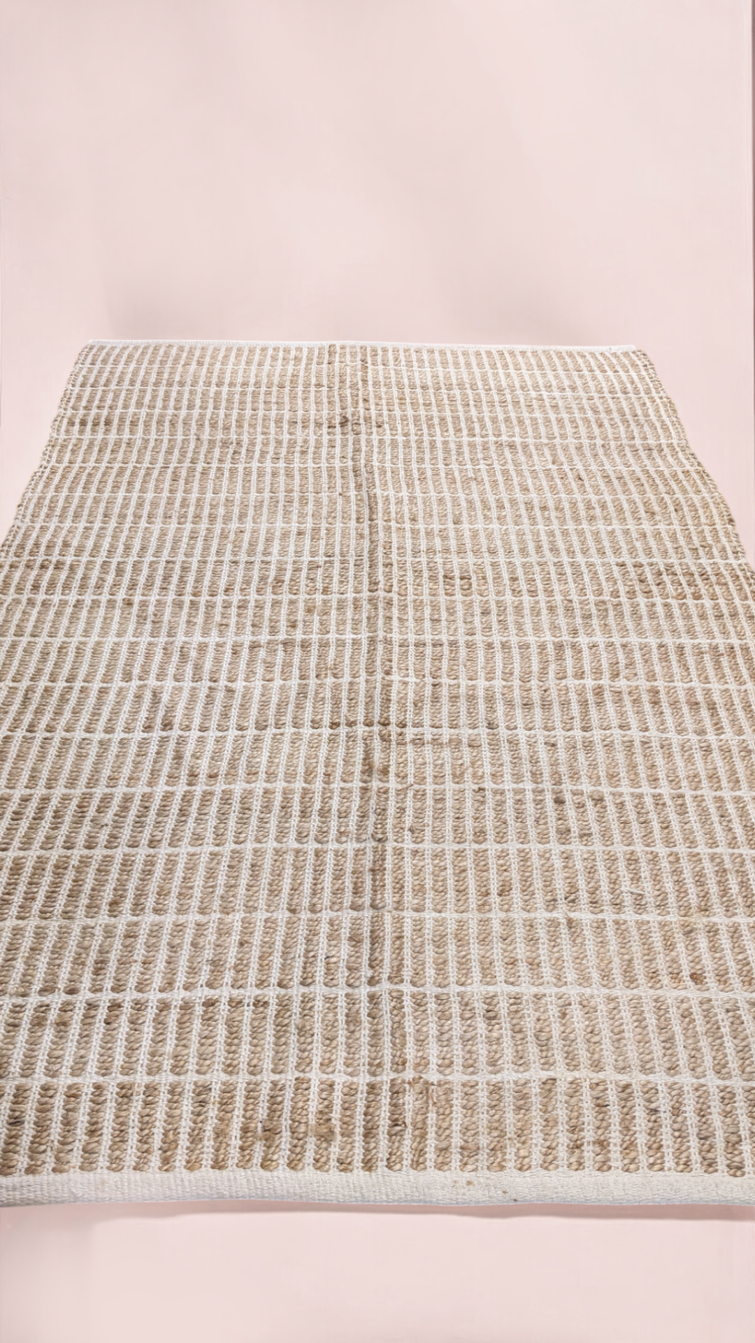 Glyph Natural Jute Rug - Size: 6.1 x 4