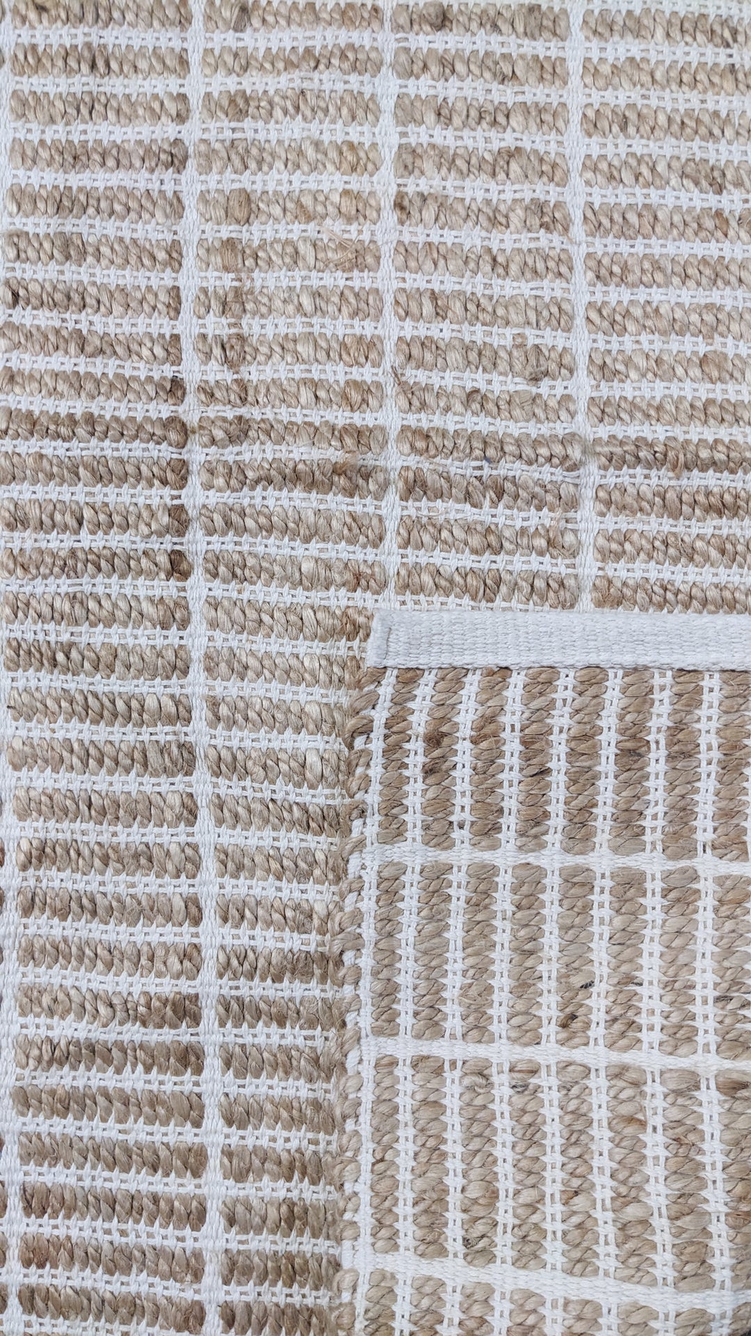 Glyph Natural Jute Rug - Size: 6.1 x 4