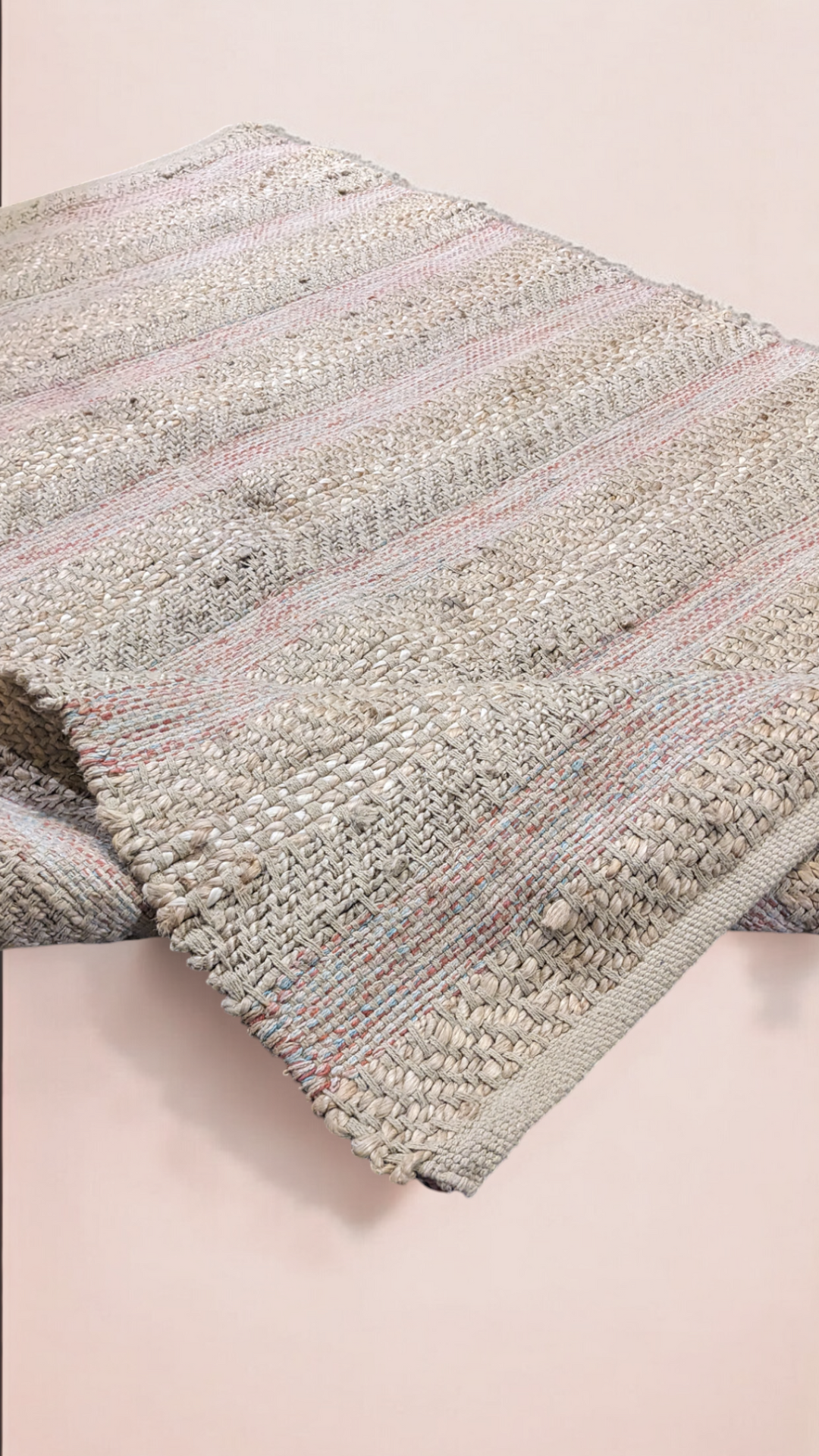 Loop Natural Jute Rug - Size: 6.2 x 4.1