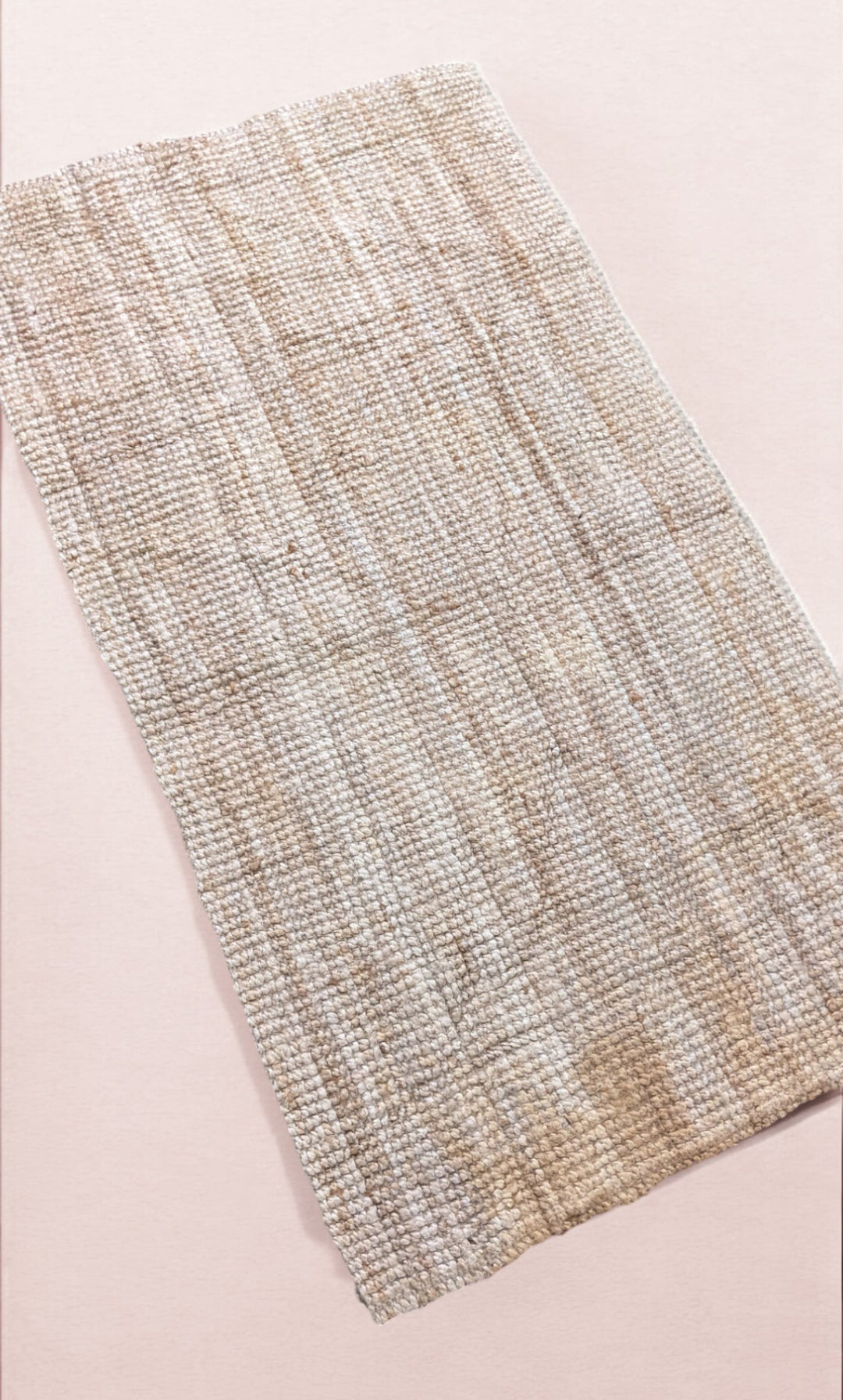 Loop Natural Jute Rug - Size: 4.10 x 2.7