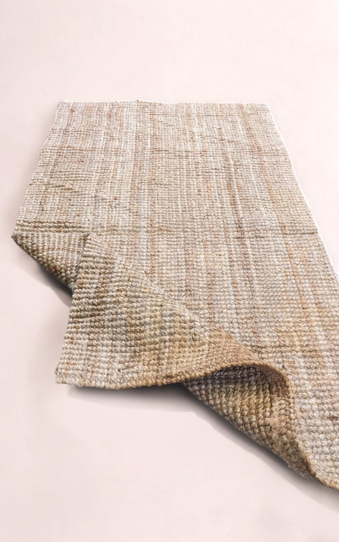 Loop Natural Jute Rug - Size: 4.10 x 2.7
