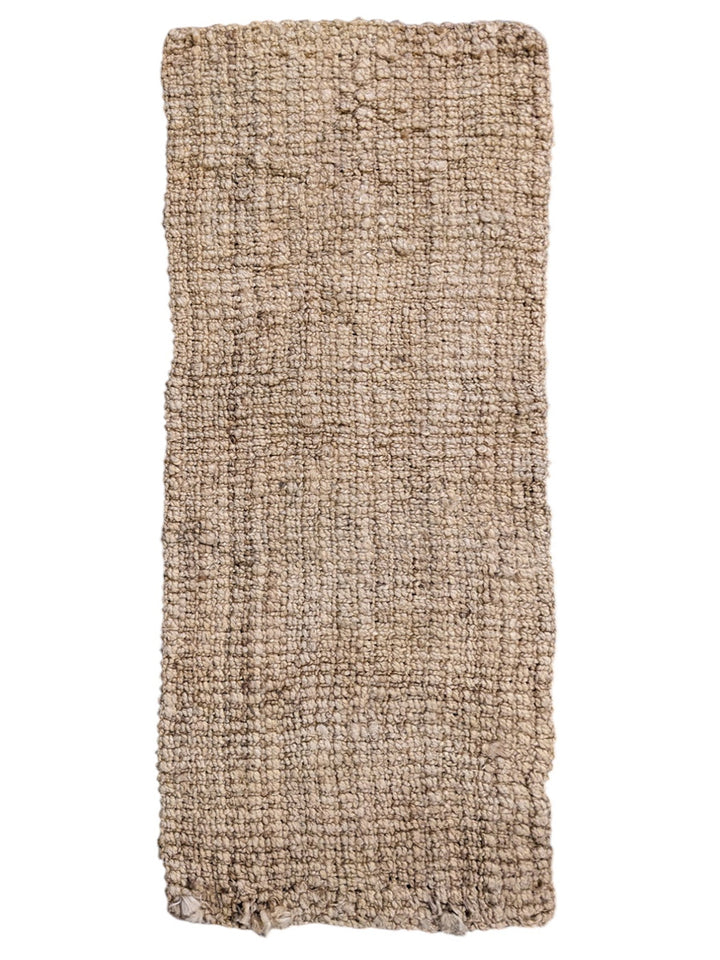 Chunky Natural Jute Runner - Size: 4.10 x 1.10
