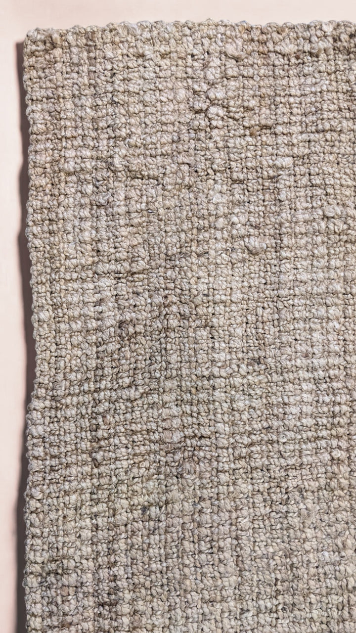 Chunky Natural Jute Runner - Size: 4.10 x 1.10