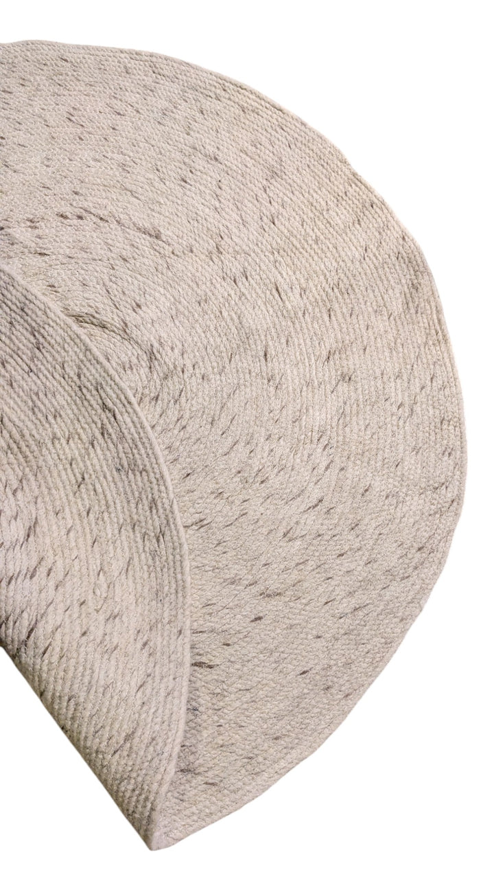 Braided Overdyed Jute Rug - Size: 4 x 4