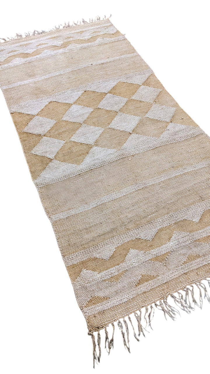 Flatweave Natural Jute Runner - Size: 8.10 x 4.1