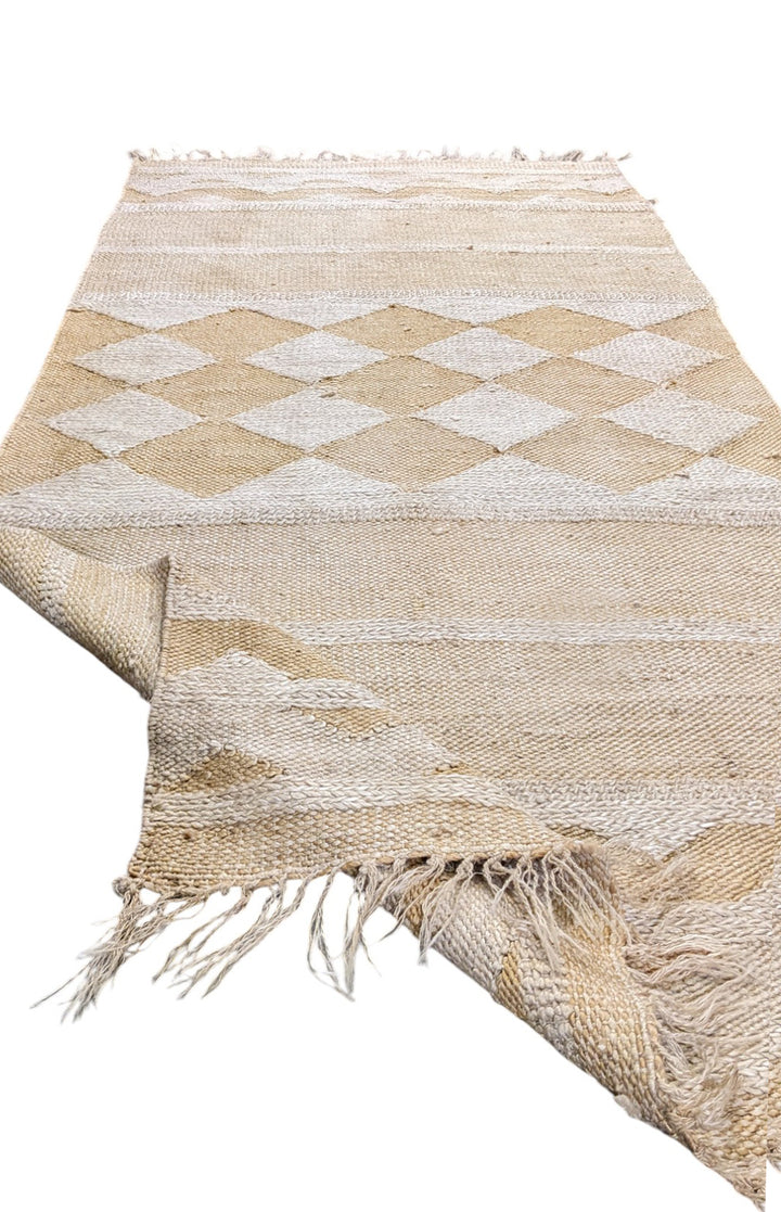 Flatweave Natural Jute Runner - Size: 8.10 x 4.1