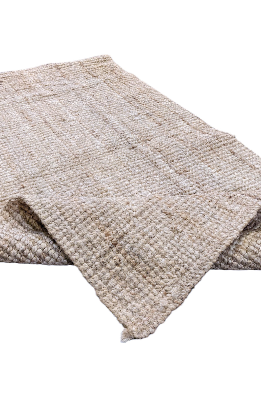 Sierra Natural Jute Rug - Size: 4.8 x 2.7
