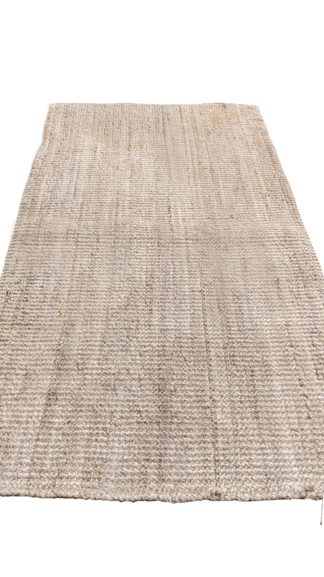 Loop Natural Jute Runner - Size: 4.9 x 2.6
