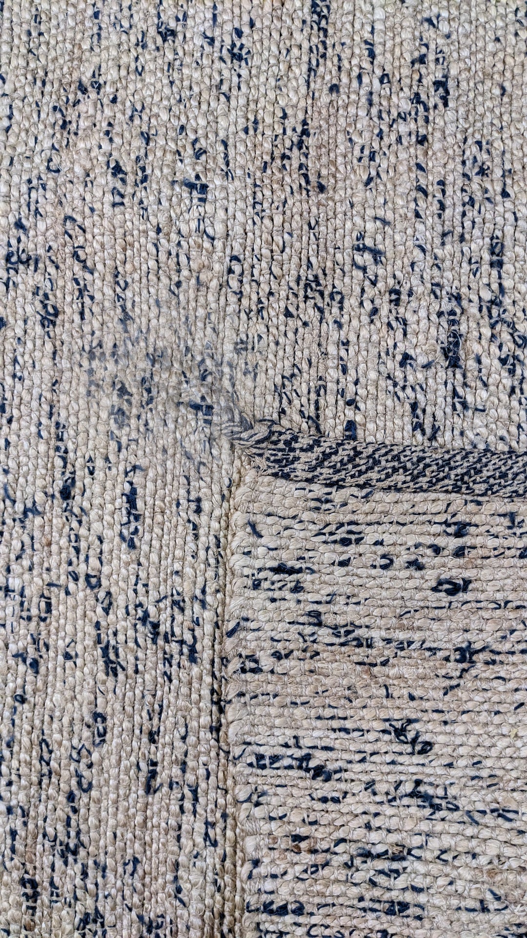 Flatweave Natural Jute Rug - Size: 6.4 x 4.4