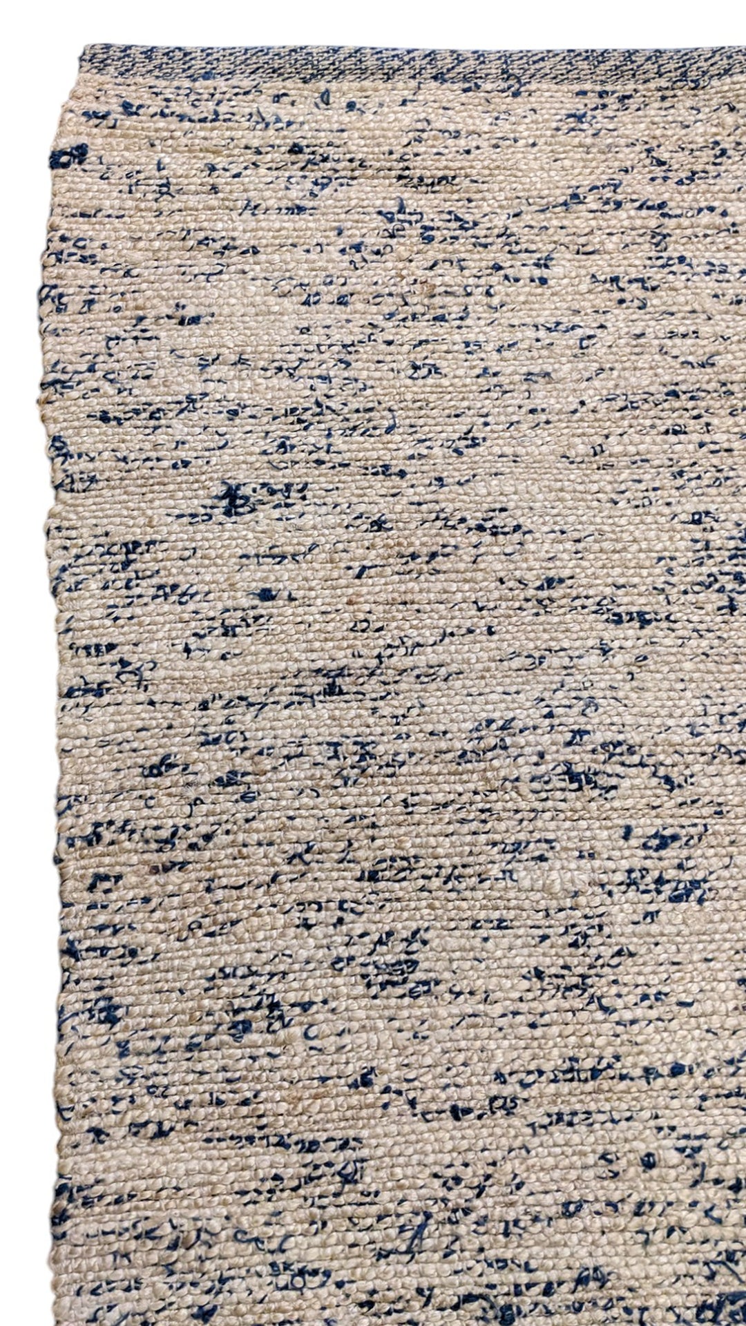 Flatweave Natural Jute Rug - Size: 6.4 x 4.4