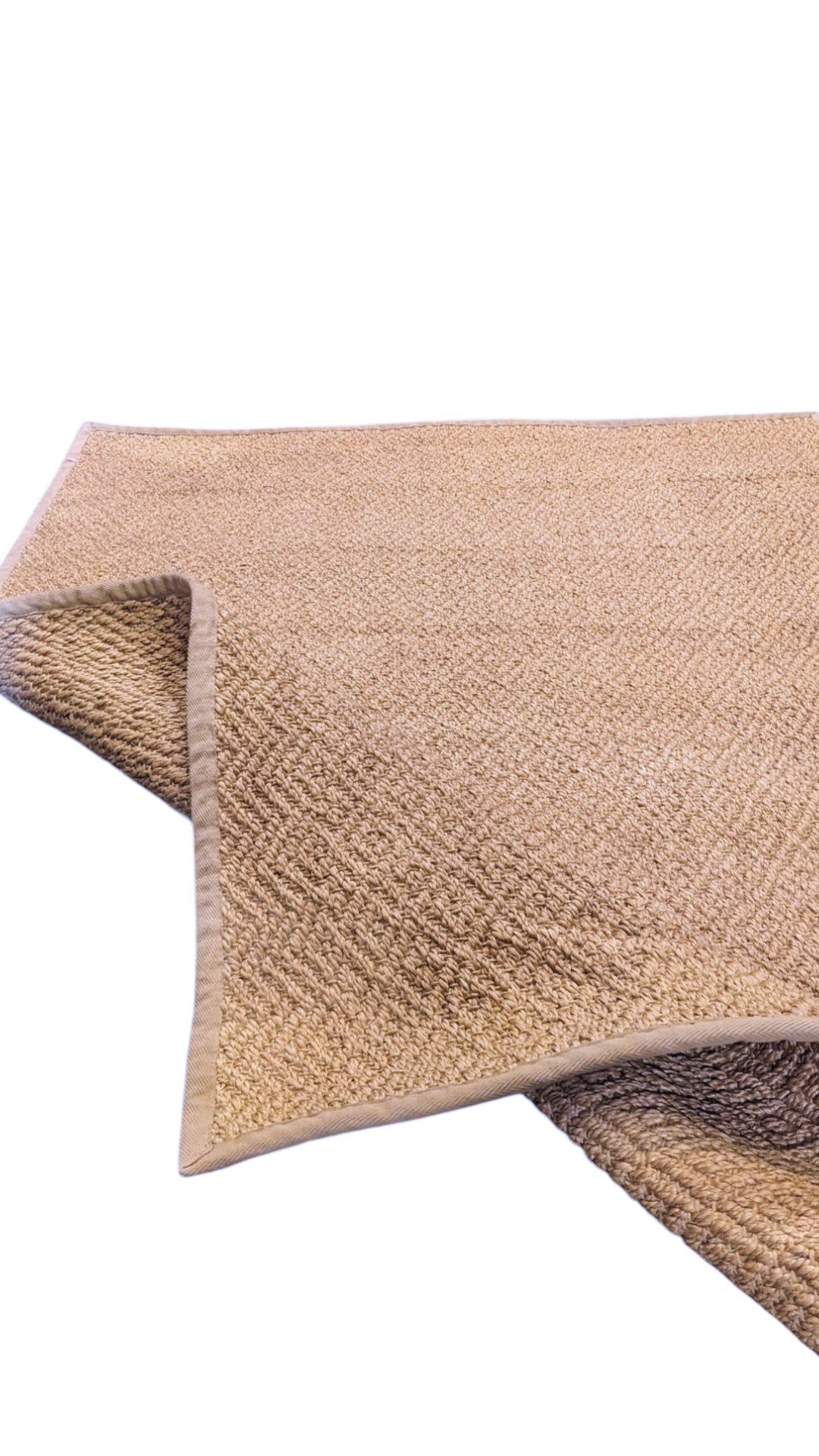 Loop Natural Jute Rug - Size: 6 x 4.2