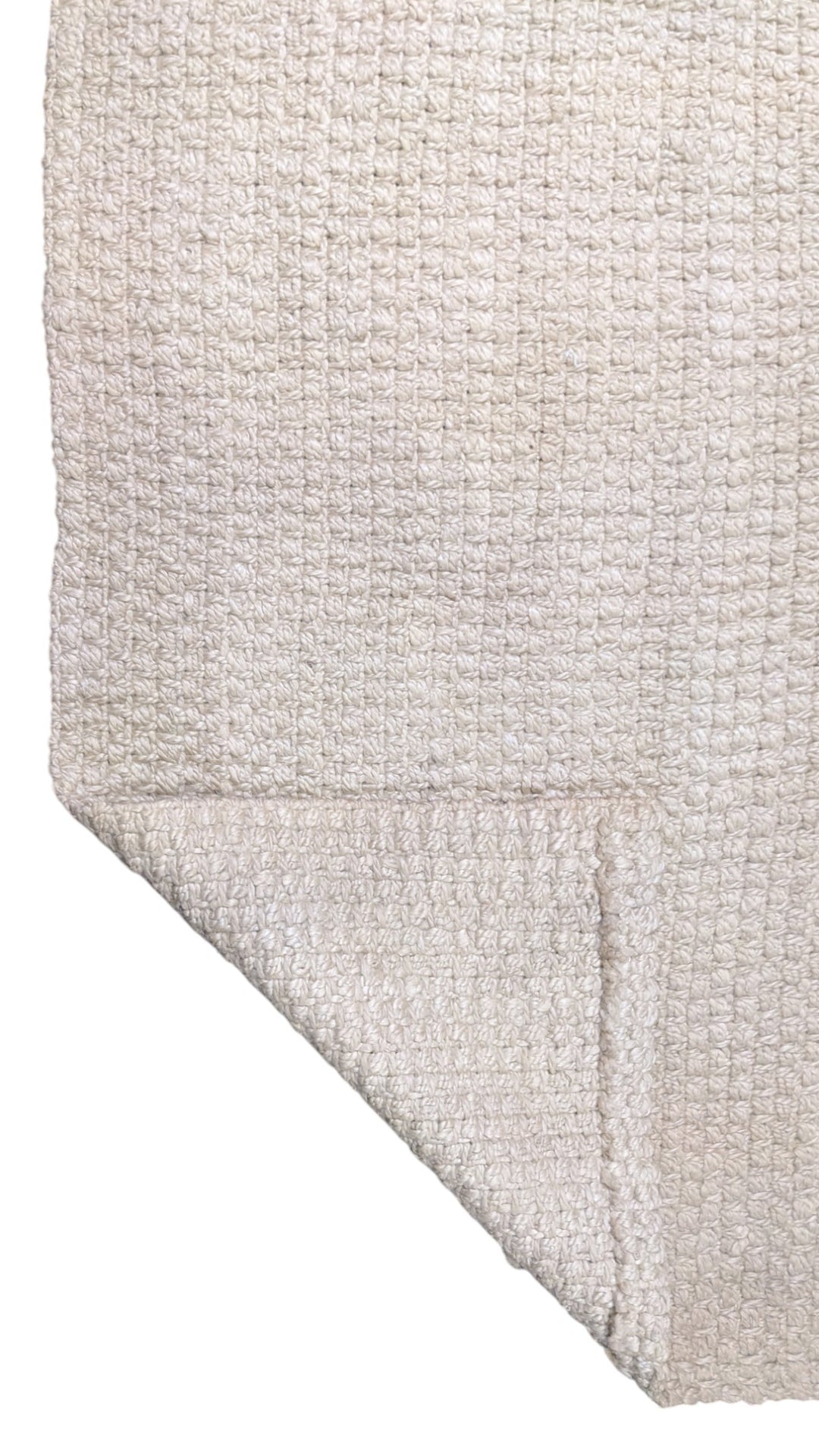 Chunky Natural Jute Rug - Size: 5.11 x 3.10