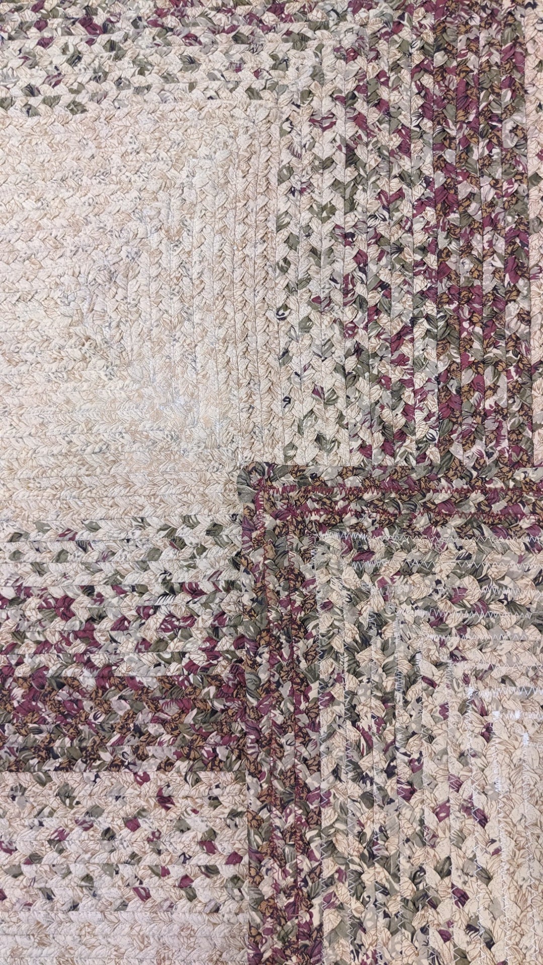 Tufftex Natural Jute Rug - Size: 8 x 5