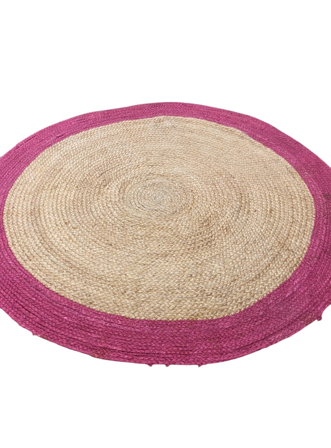 Oraza Natural Jute Rug - Size: 3.4 x 3.4