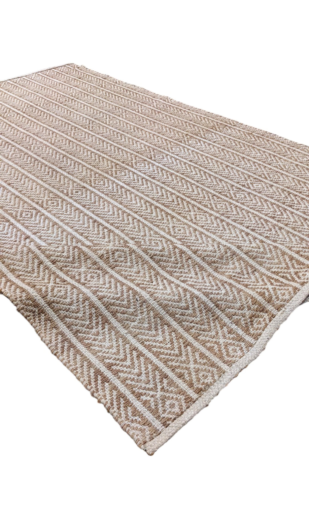 Loop Natural Jute Rug - Size: 6.11 x 4.8