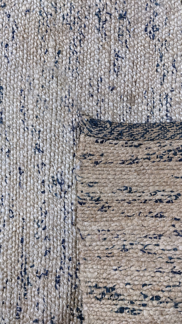 Flatweave Natural Jute Rug - Size: 6.5 x 4.4