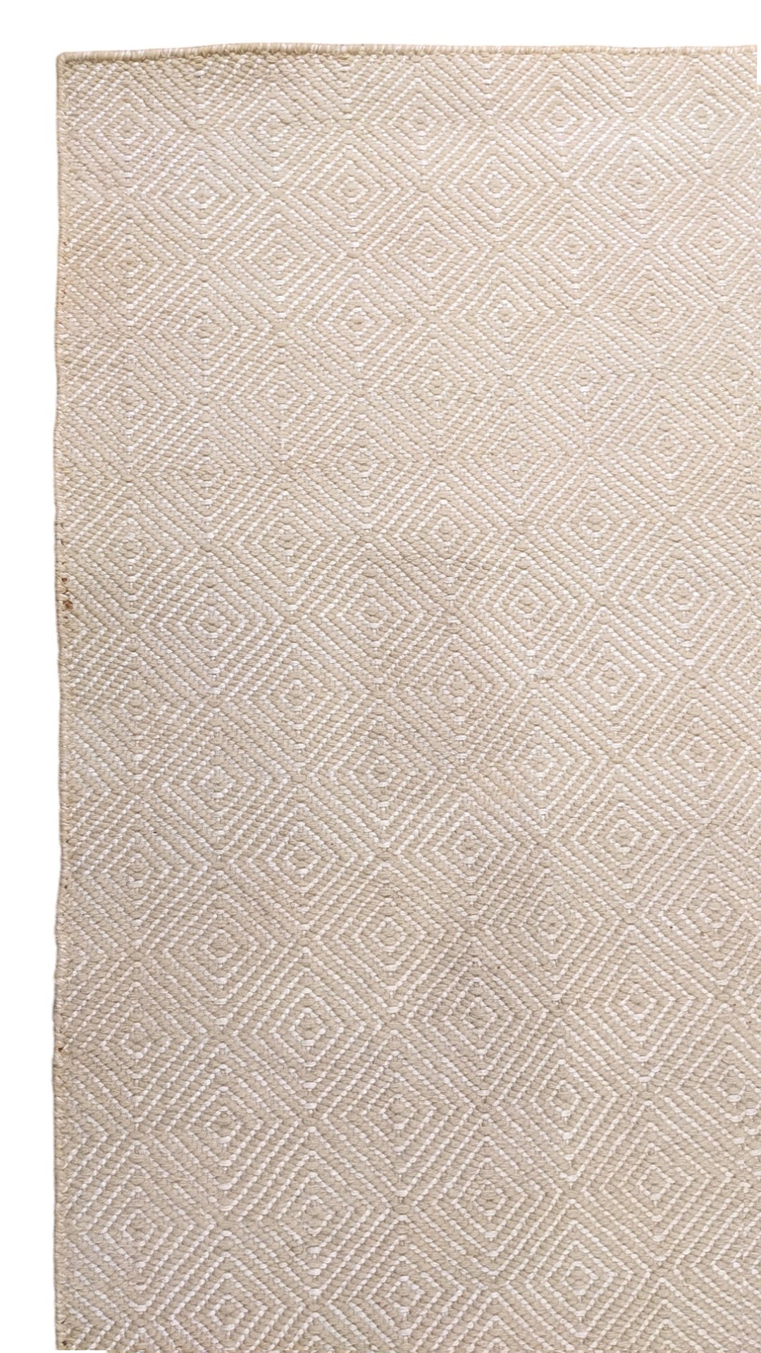 Modern Flatweave Rug - Size: 6.7 x 3.10